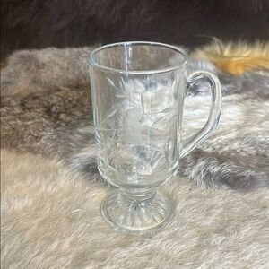 Princess House  Clear Glass Mug (6024B)